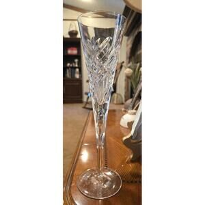 Shannon Crystal Godinger Spiral Cut Pattern Champagne Flute 10-3/4"   Single.